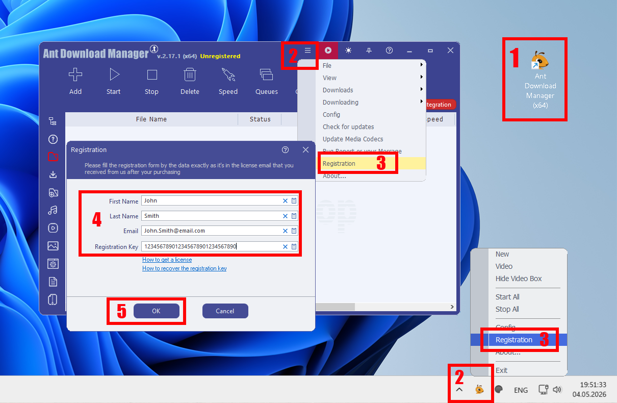 Ant Download Manager (AntDM) Buy and regs