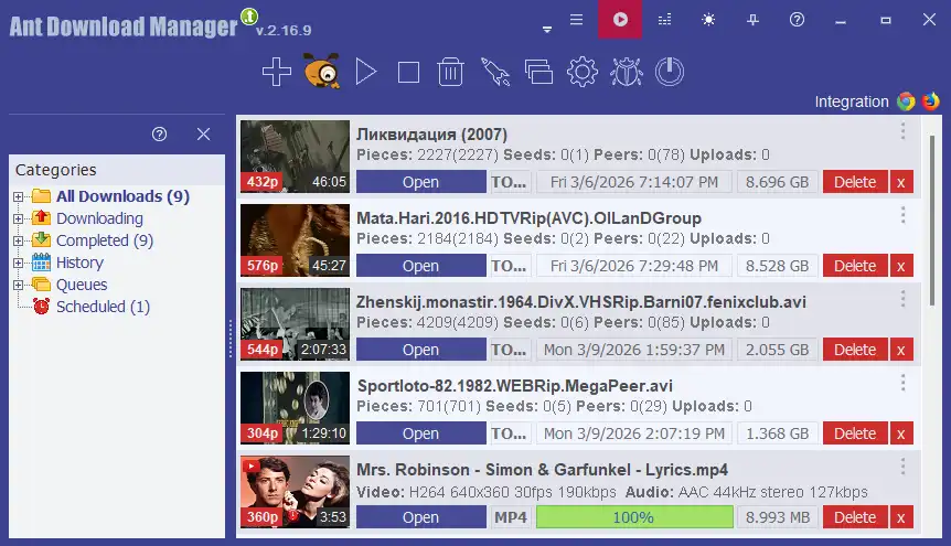 Ant Download Manager screenshot